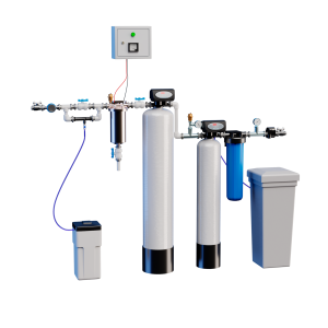 Система очистки воды PREMIUM(Clack) 10-08 (auto), Потребители, до 4 человек, сброс 200л